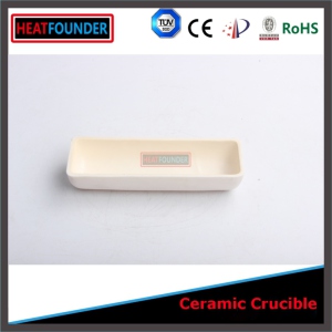 Customised Ceramic Corundum Boat Crucible Alumina Crucible