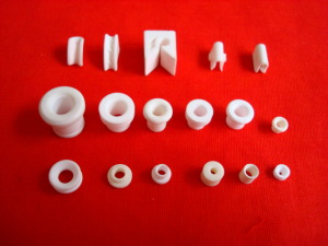 99% Alumina Textile Ceramic Eyelet Parts